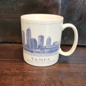 Starbucks Tampa‎ Ceramic Mug 18 Oz